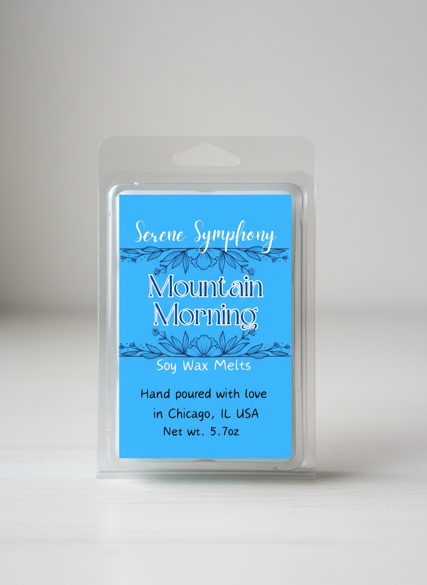 Mountain Morning Wax Melt Product Photo
