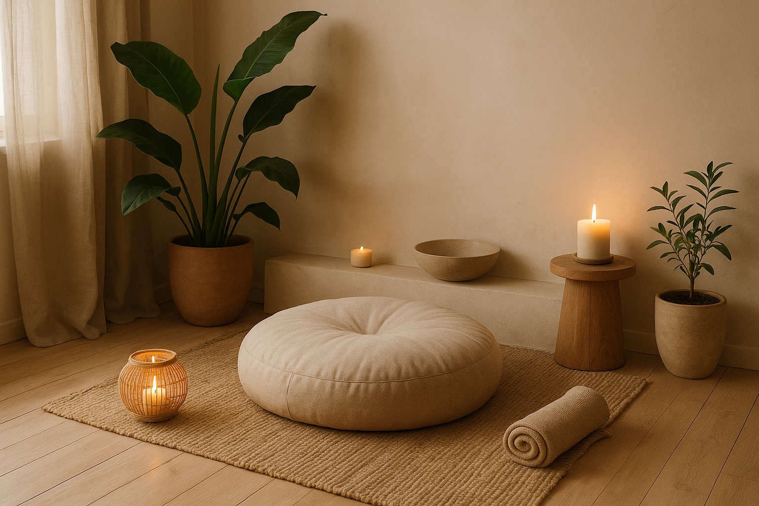 Peaceful Meditation Corner